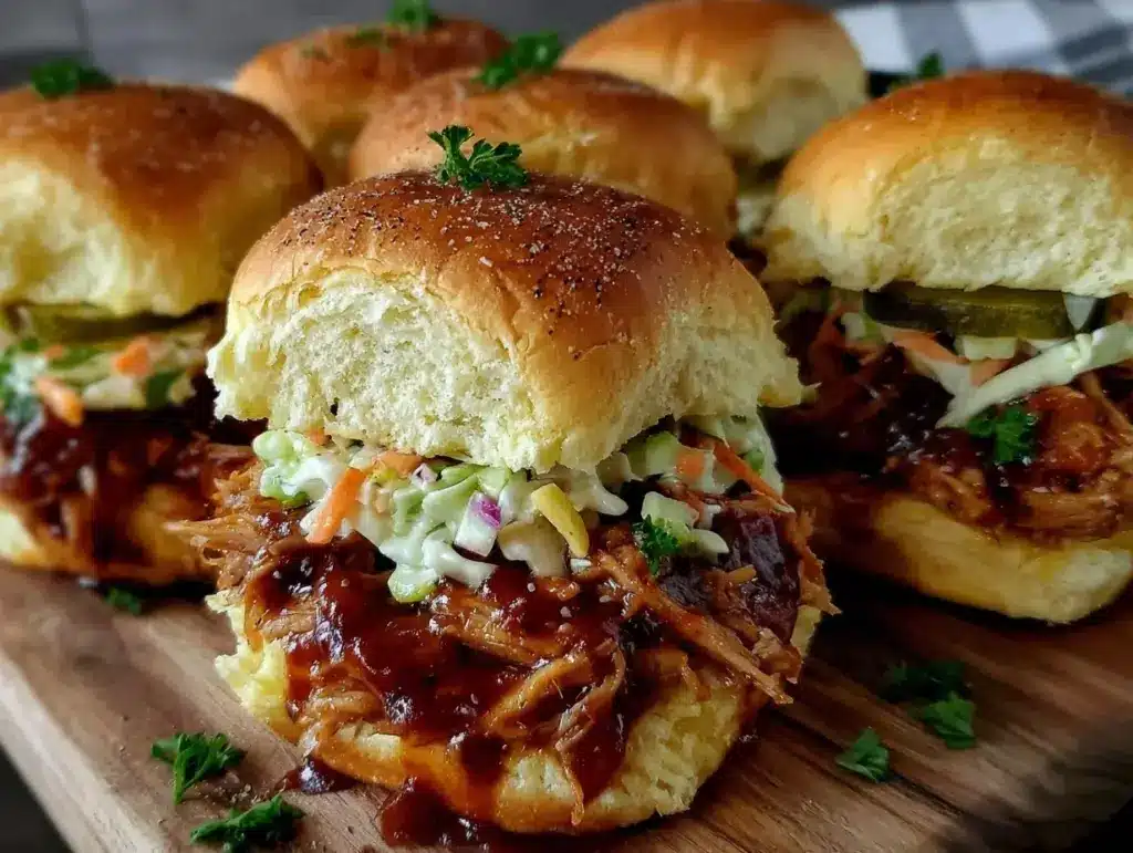 pulled pork sliders - featured image