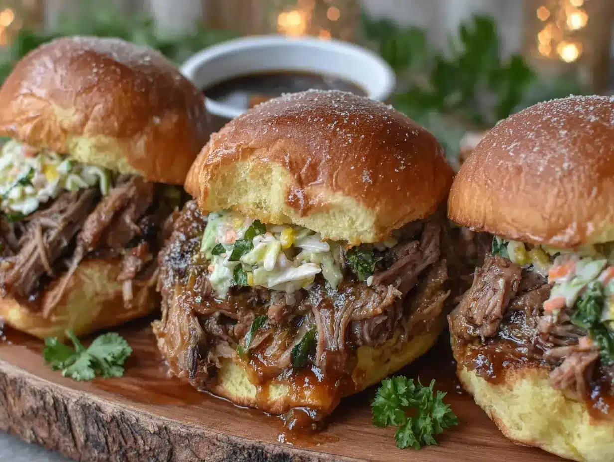 pulled pork sliders preparation steps