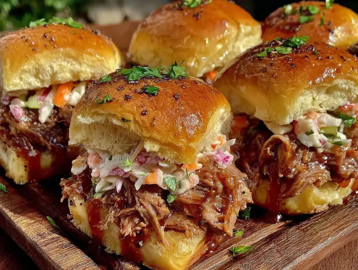 pulled pork sliders preparation steps