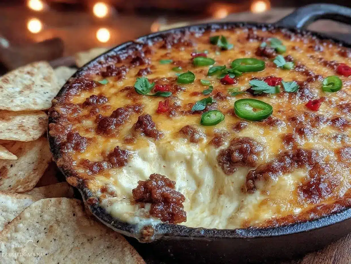 queso fundido dip preparation steps