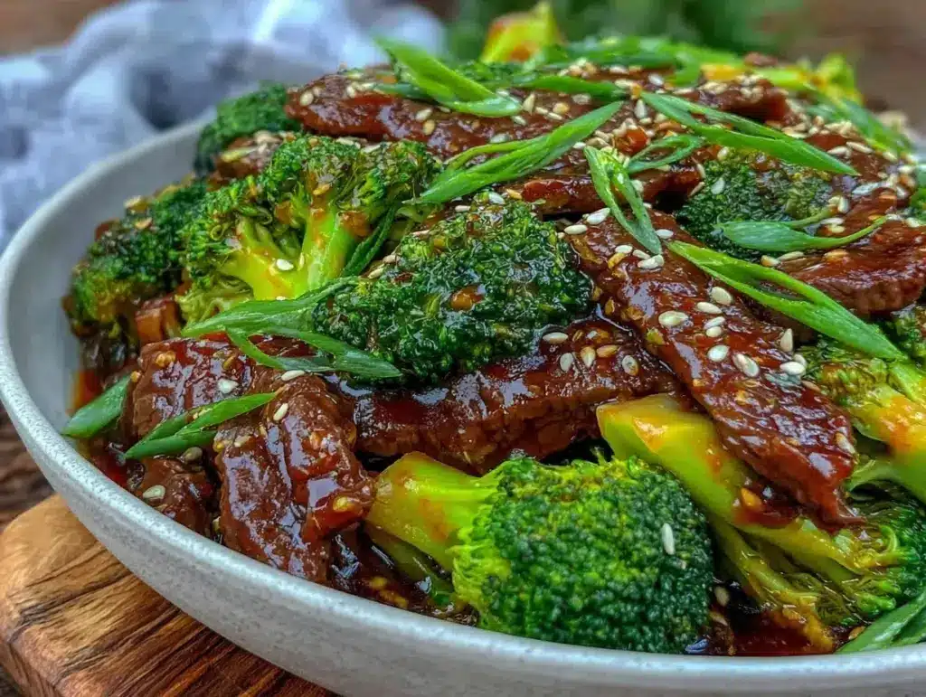 quick beef and broccoli stir fry - featured image