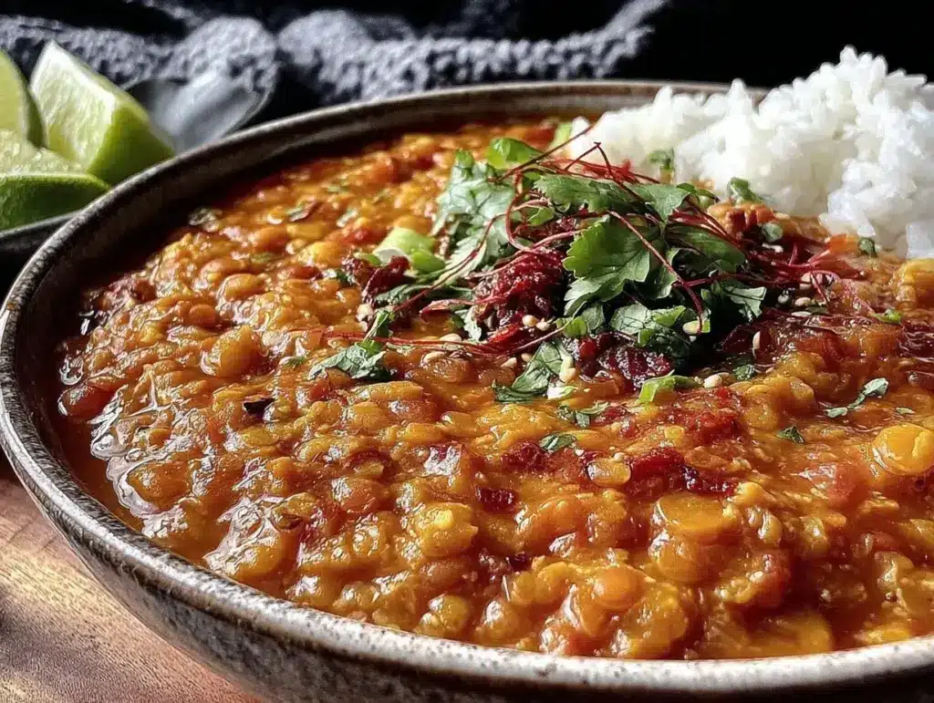 red lentil curry - featured image