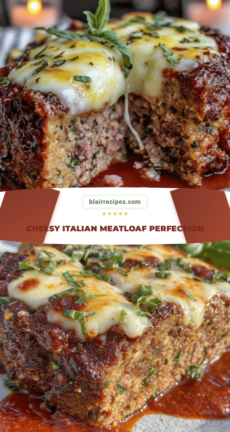 Savory Italian Meatloaf recipe