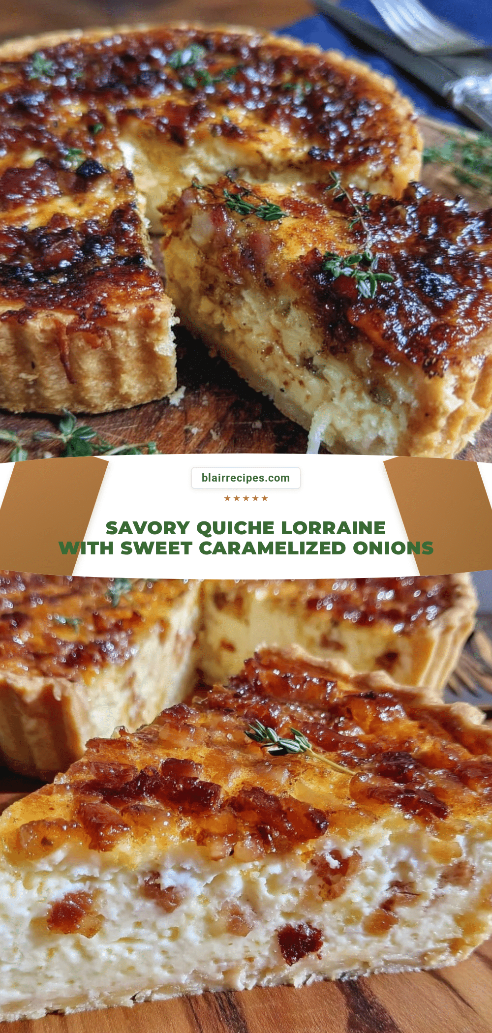 savory quiche lorraine recipe