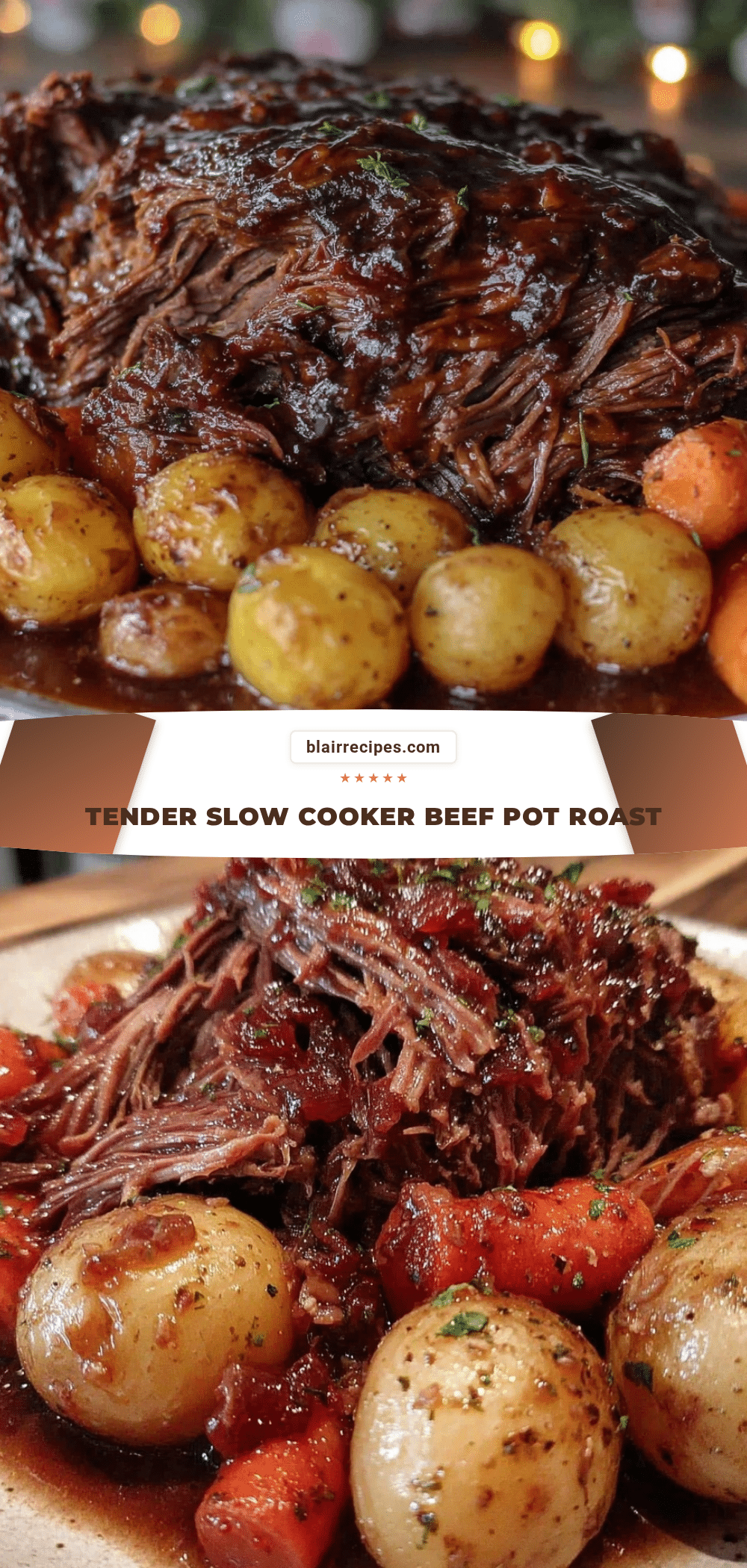 slow cooker beef pot roast recipe