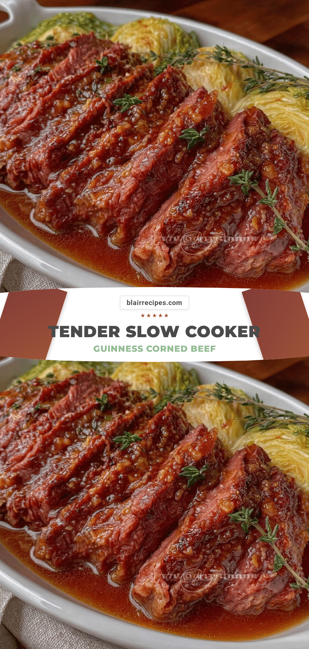 slow cooker guinness braised corned beef recipe