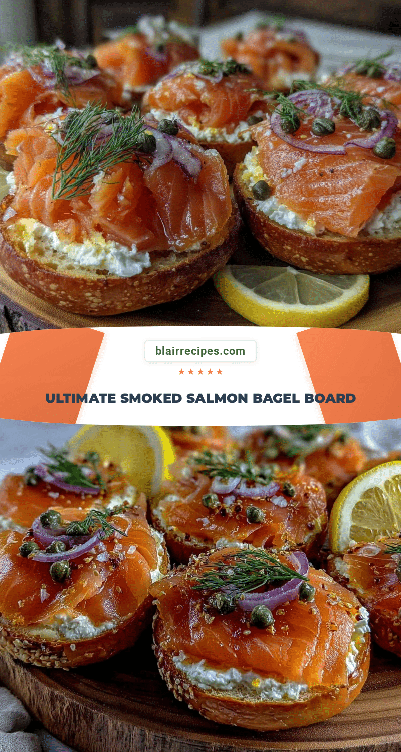 smoked salmon bagel board recipe recipe