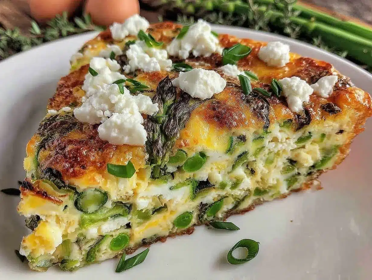 spring vegetable frittata preparation steps