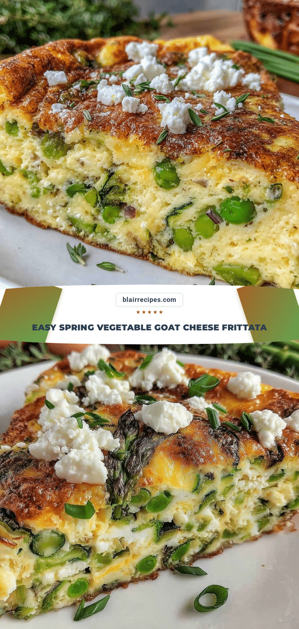 spring vegetable frittata recipe