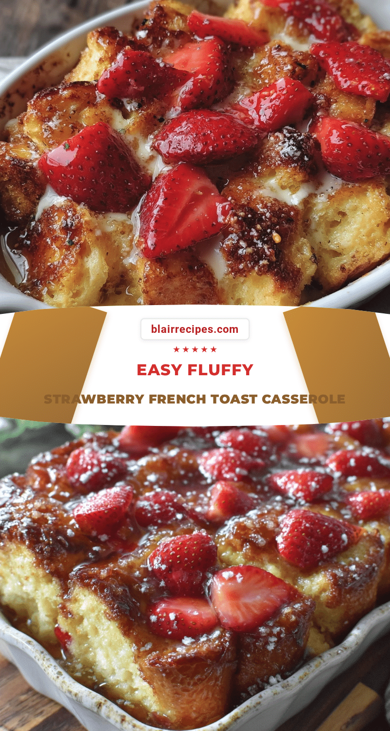 strawberry french toast casserole recipe