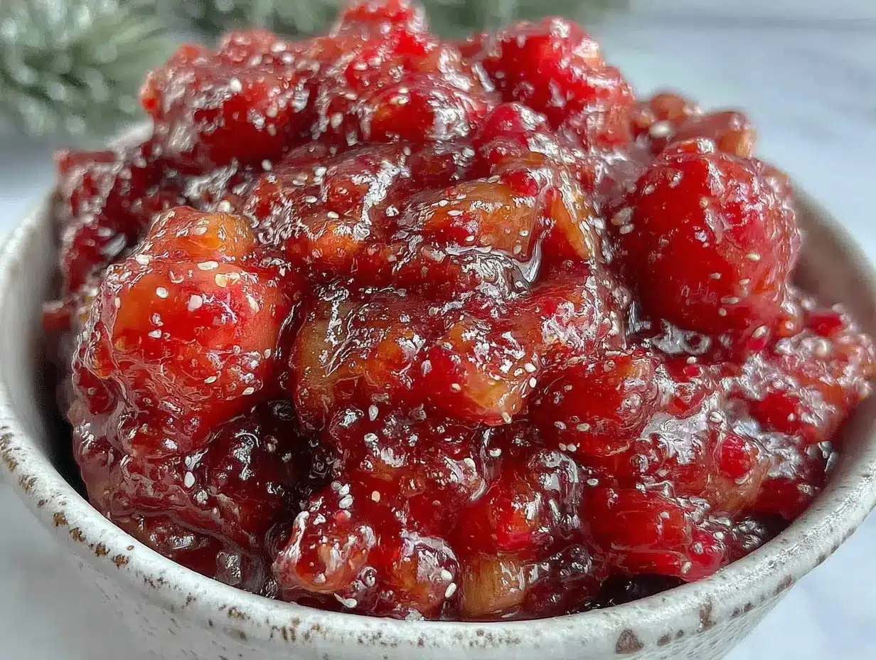 tangy rhubarb sauce preparation steps