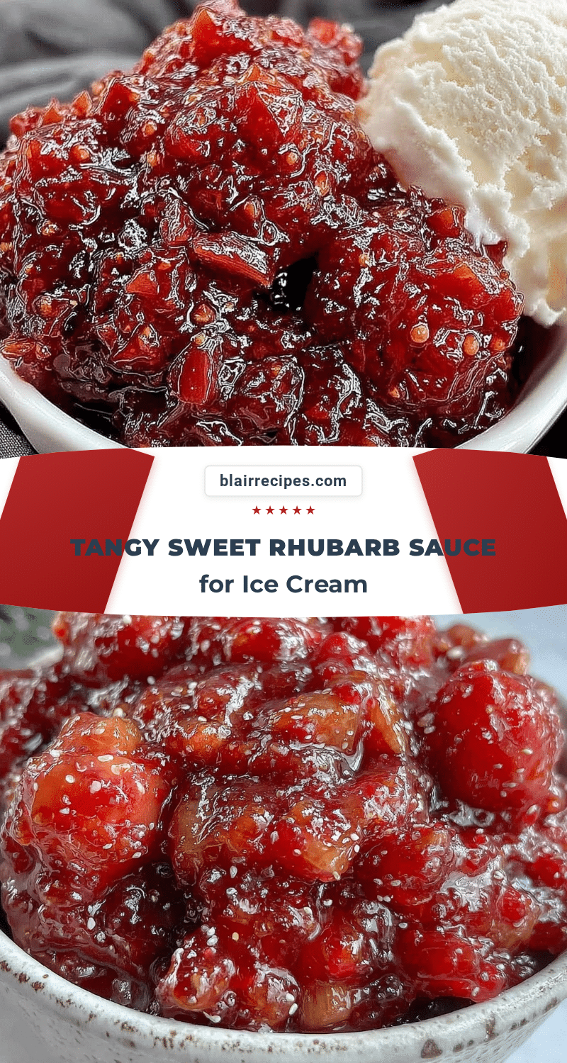 tangy rhubarb sauce recipe