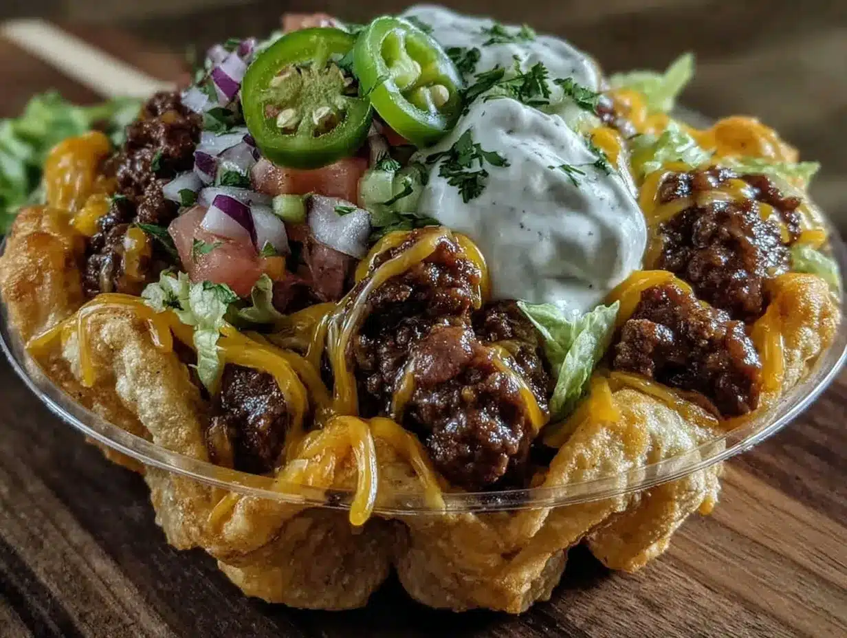 walking tacos recipe preparation steps