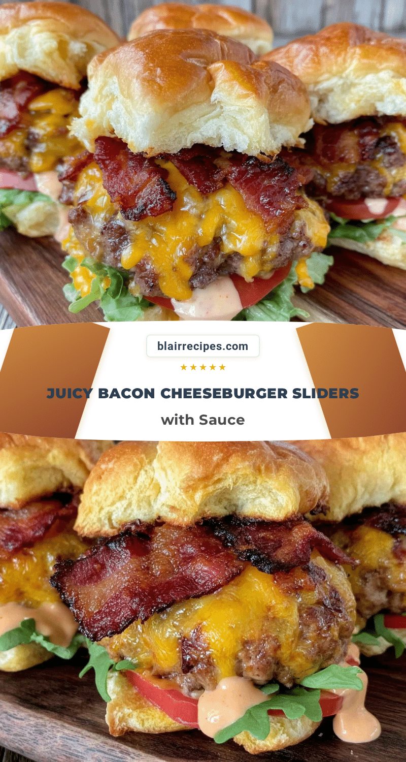bacon cheeseburger sliders recipe