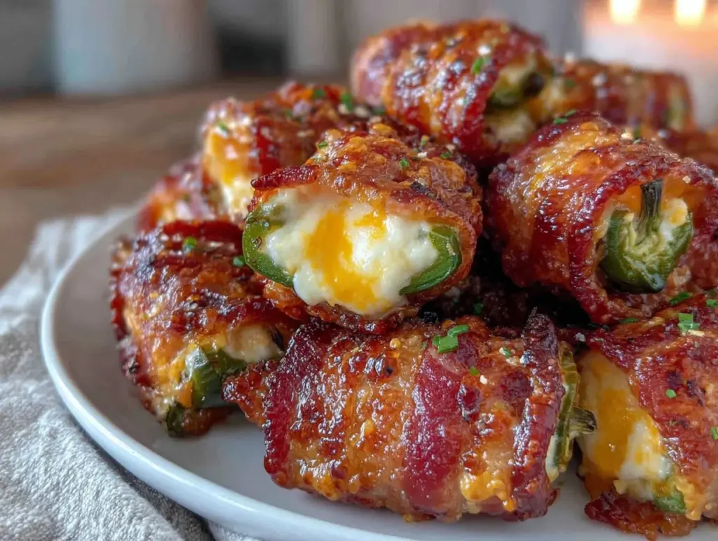 bacon-wrapped jalapeño poppers - featured image