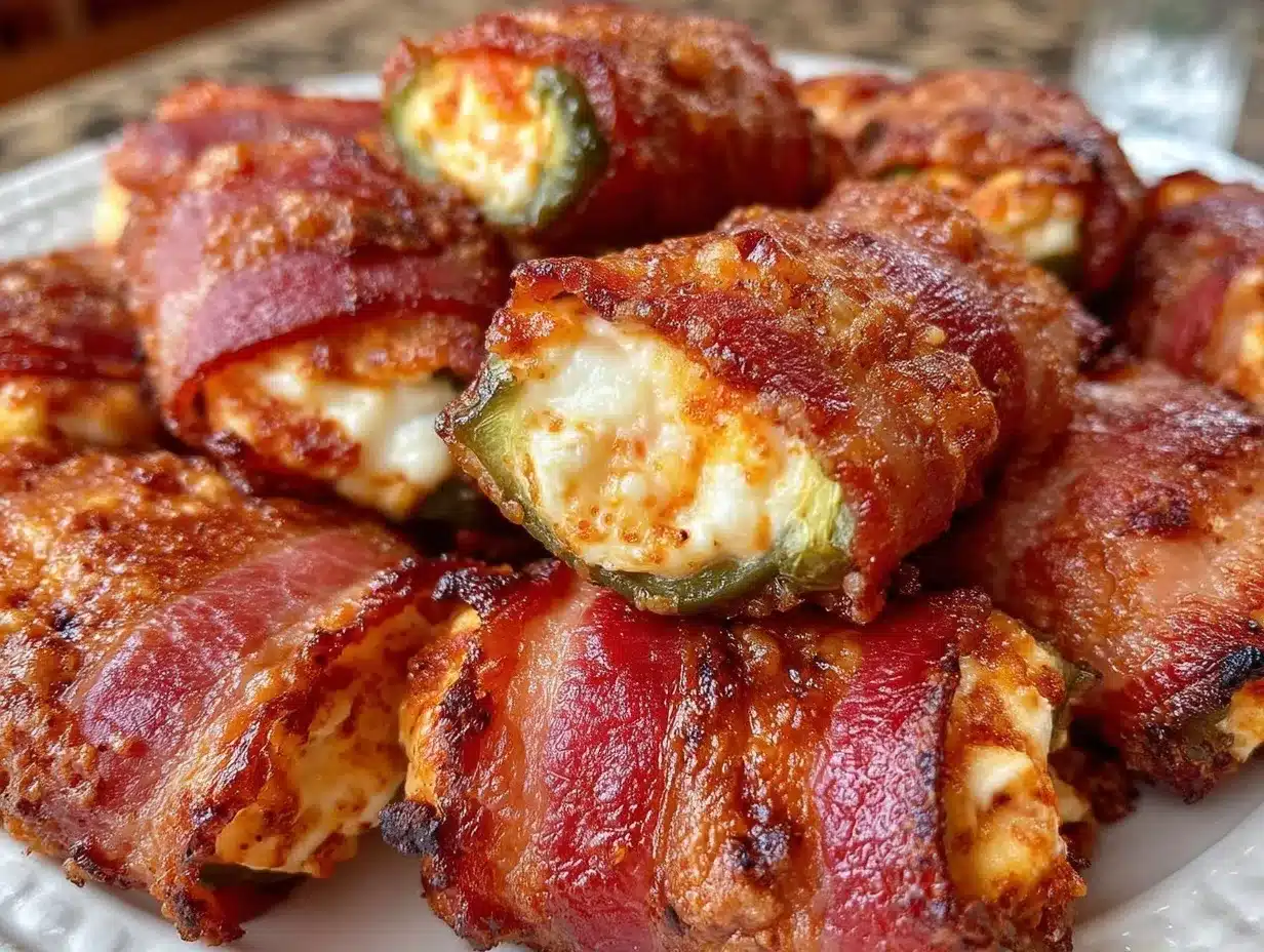 bacon-wrapped jalapeño poppers preparation steps