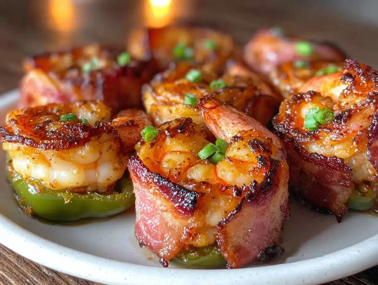 bacon-wrapped jalapeño shrimp preparation steps