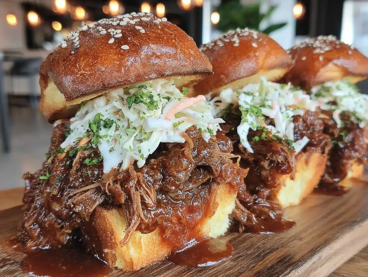 bbq pulled pork sliders preparation steps