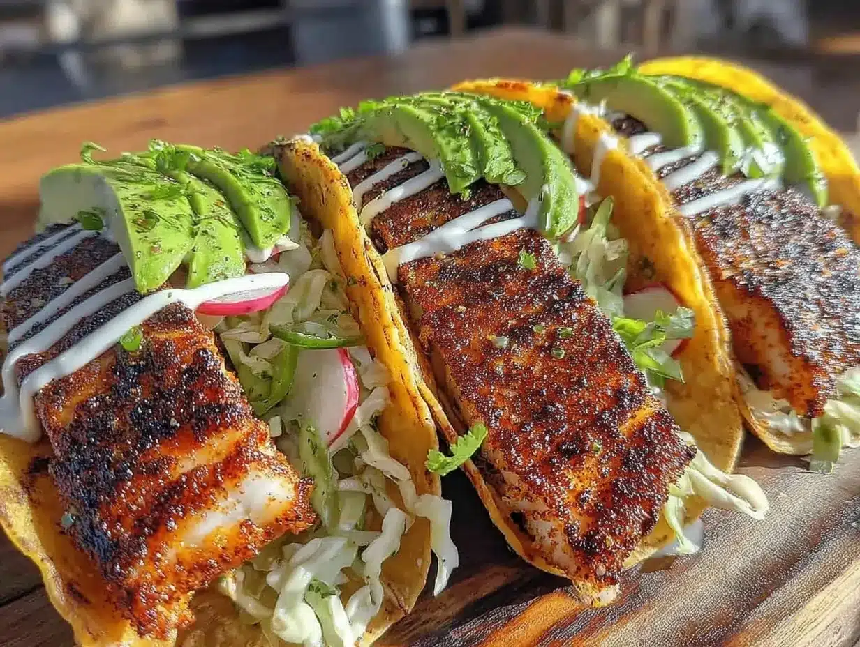 blackened fish tacos preparation steps