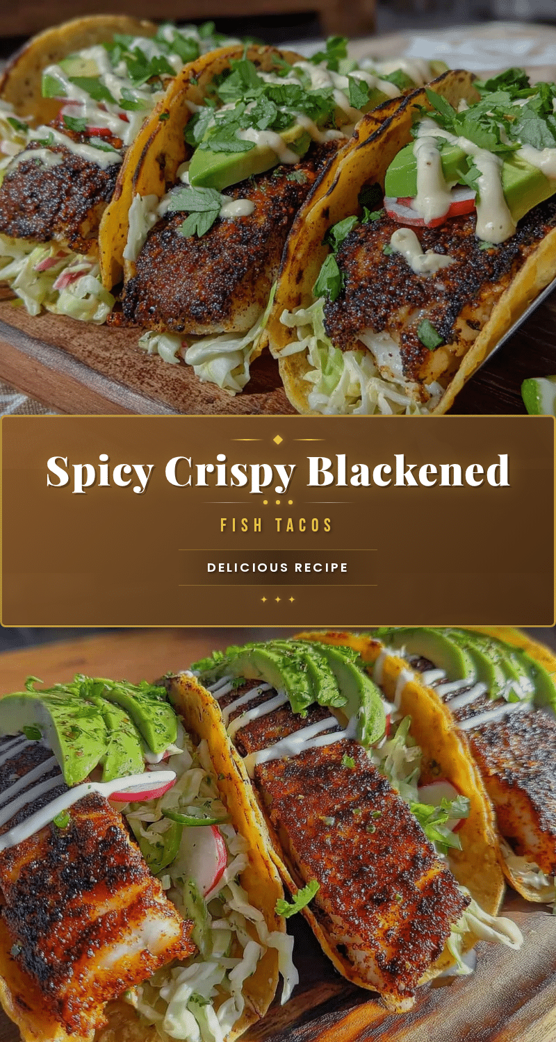 blackened fish tacos recipe