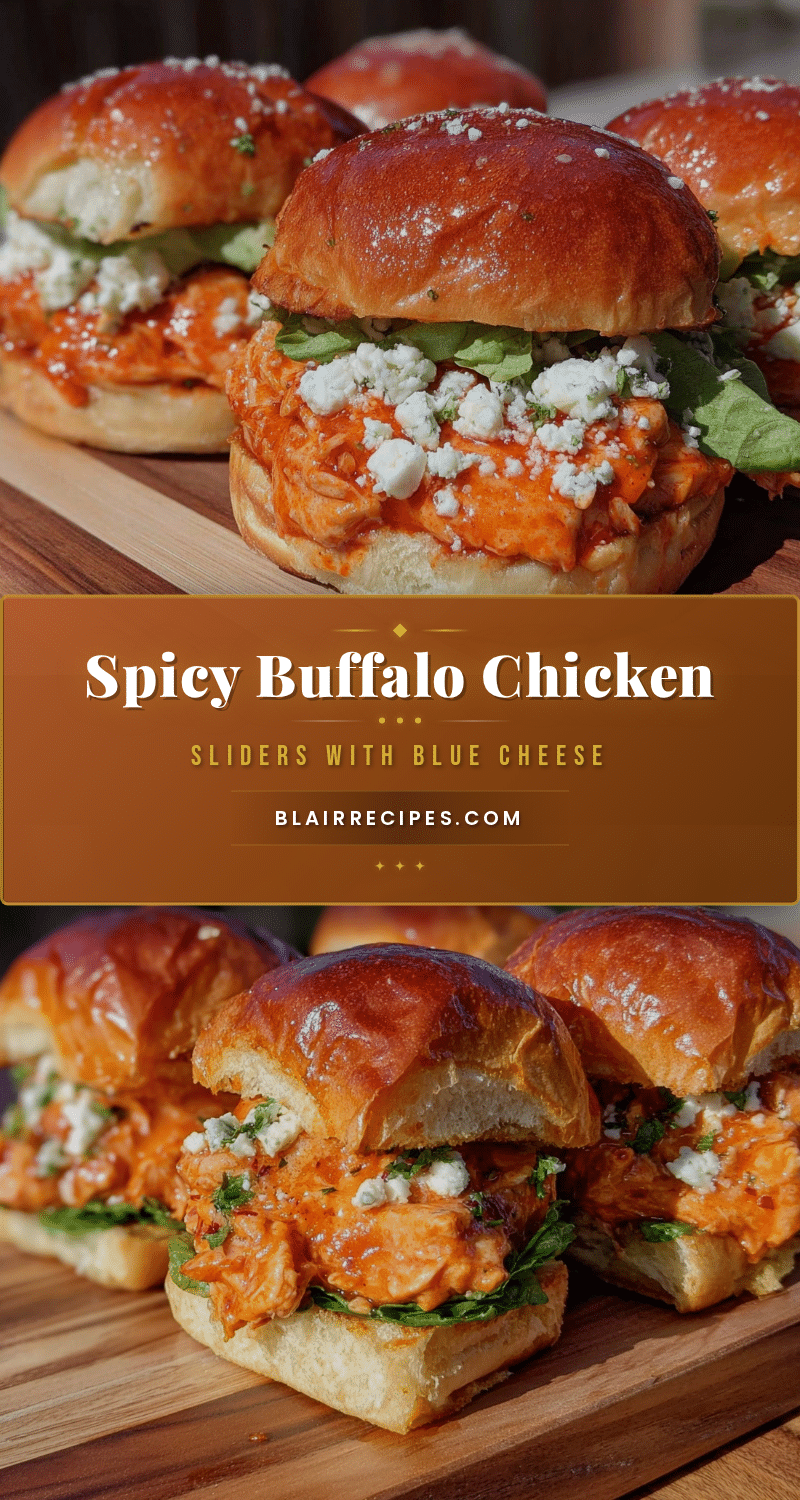 buffalo chicken sliders recipe