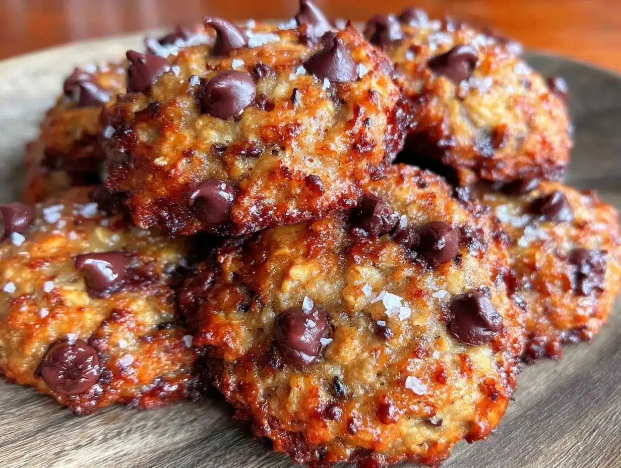 chewy banana oat chocolate chip cookies preparation steps