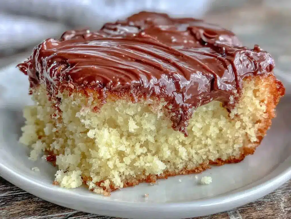 classic yellow cake - featured image