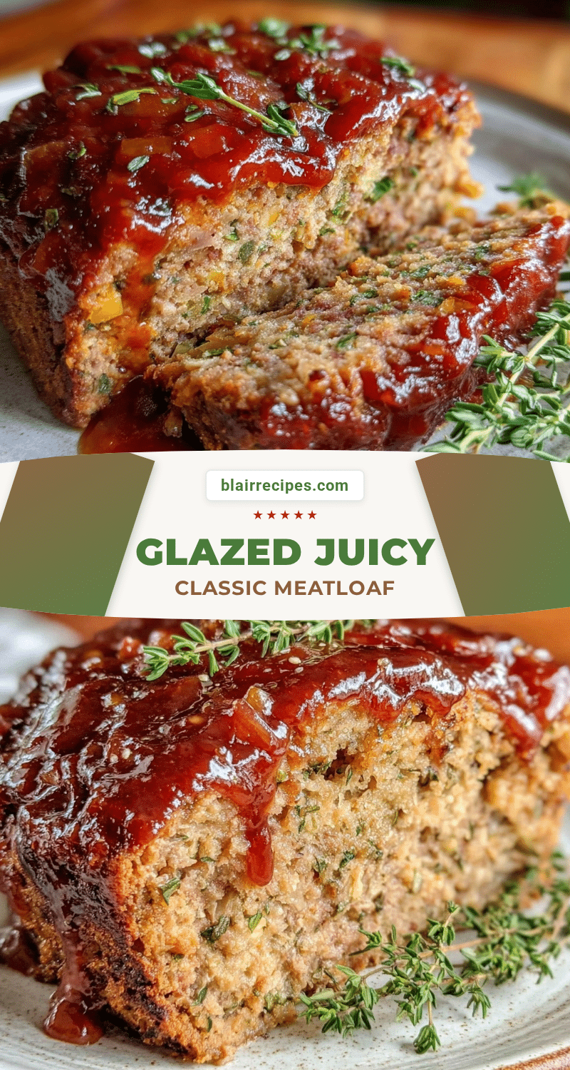 cozy meatloaf with glaze recipe