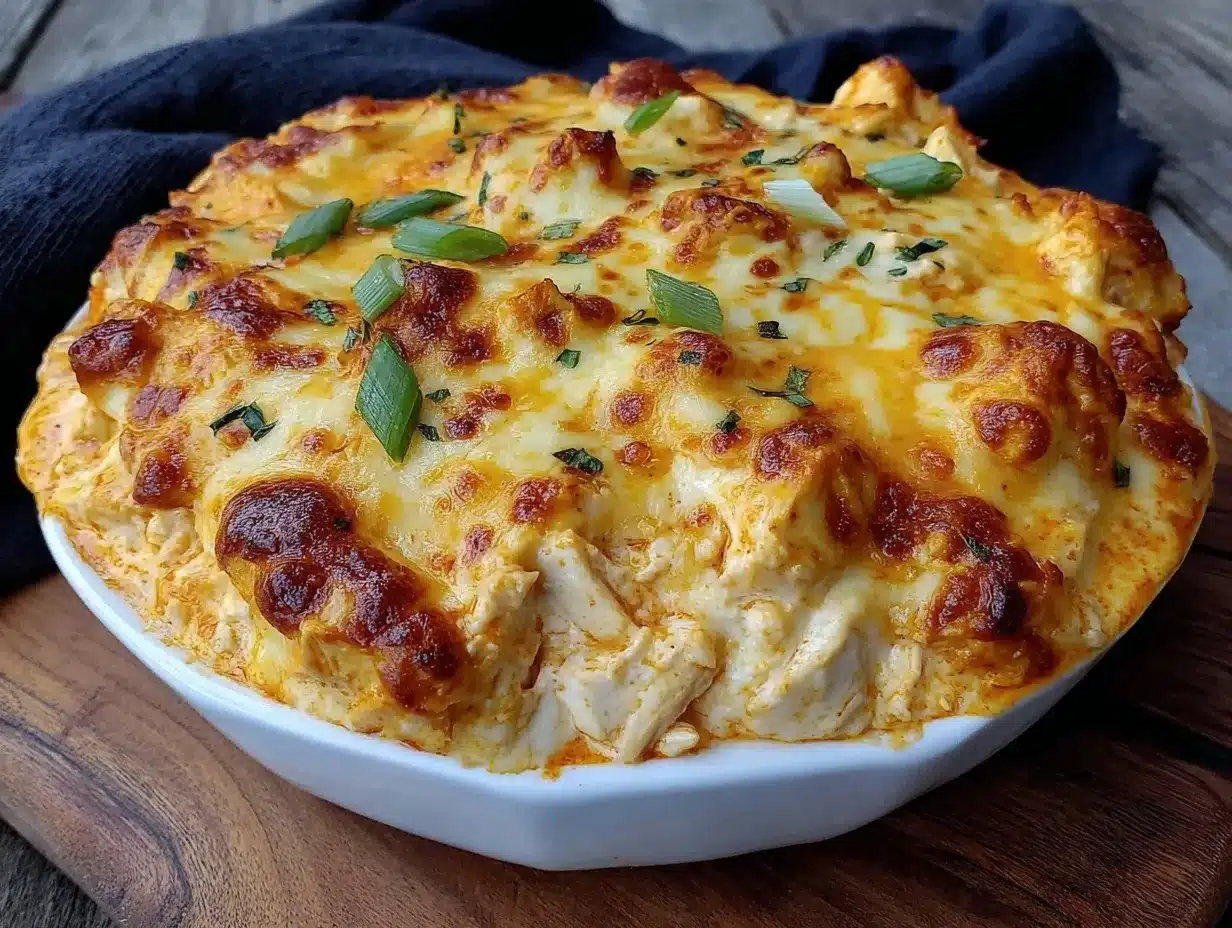 creamy buffalo chicken dip preparation steps