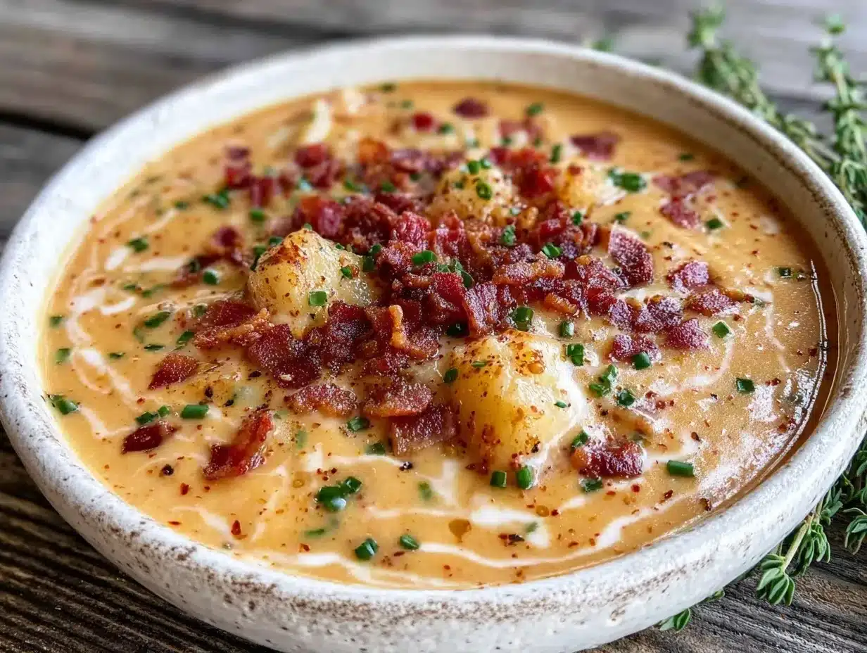 creamy potato soup recipe preparation steps