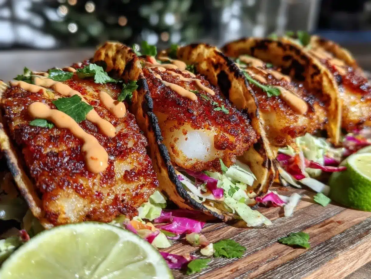 crispy air fryer fish tacos preparation steps
