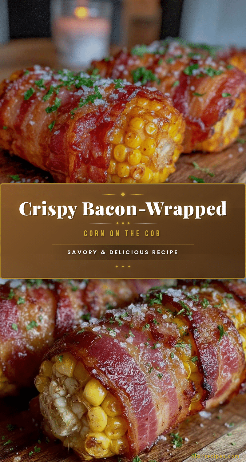 crispy bacon-wrapped corn on the cob recipe