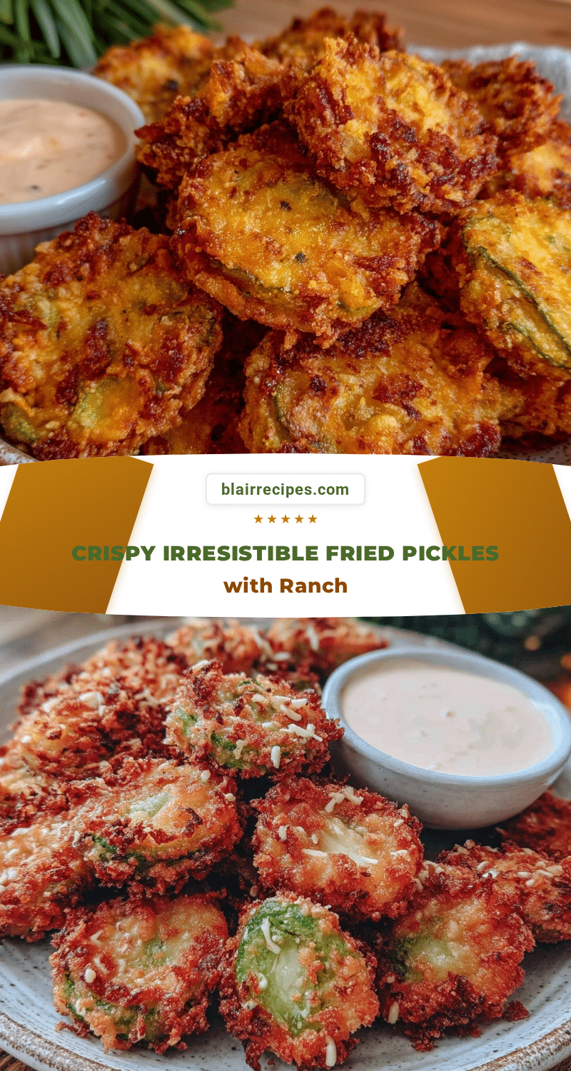 crispy fried pickles recipe