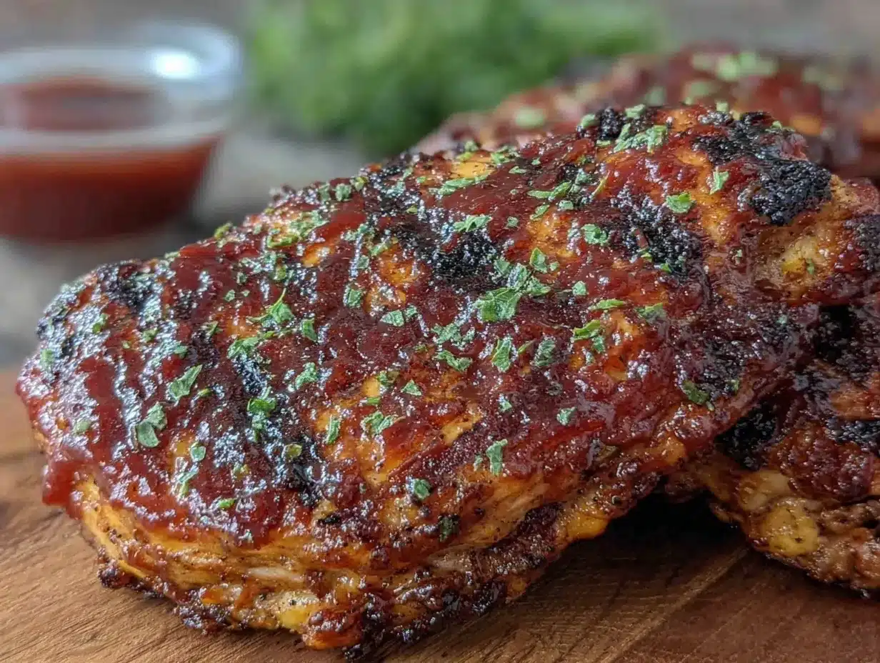 crispy grilled bbq chicken preparation steps
