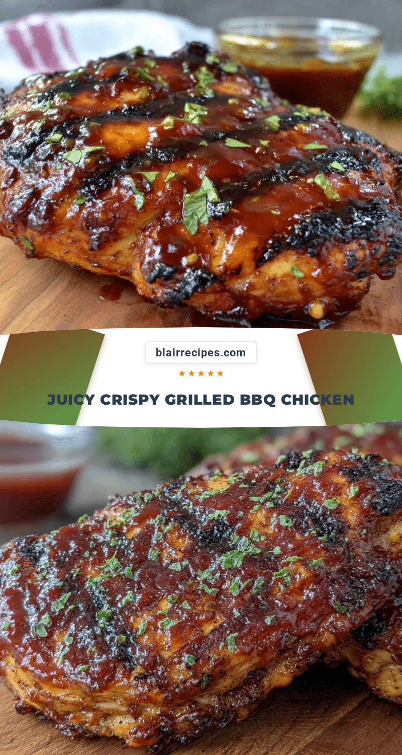 crispy grilled bbq chicken recipe