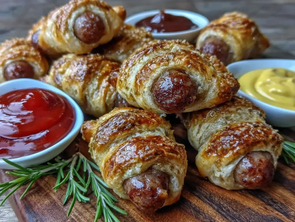 crispy pigs in a blanket bites - featured image