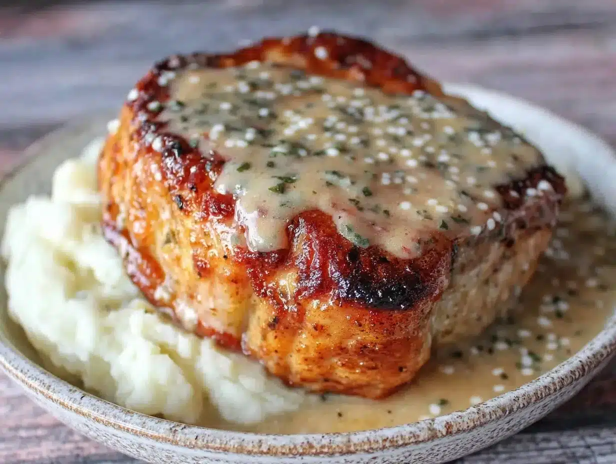 crockpot ranch pork chops preparation steps