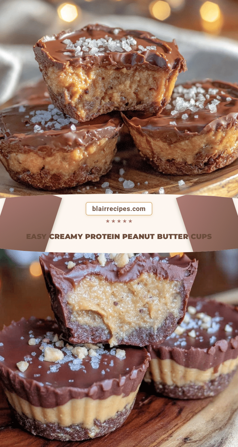 easy creamy protein peanut butter cups recipe