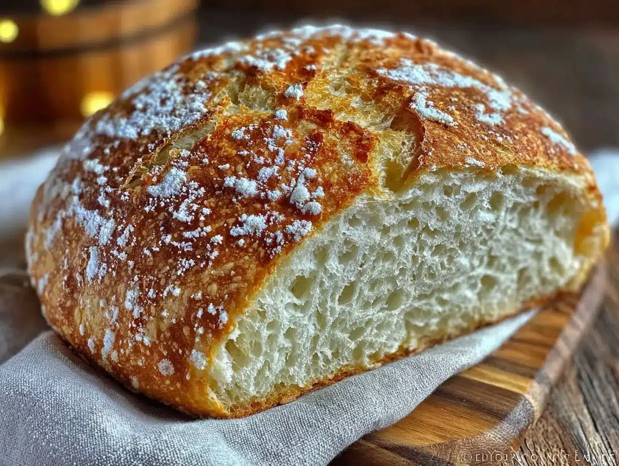 easy fluffy beginner sourdough sandwich bread preparation steps