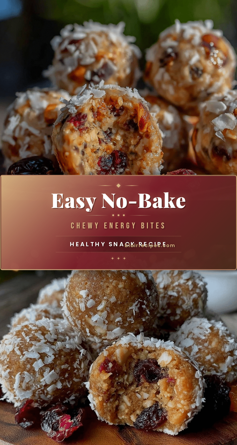 easy no-bake energy bites recipe
