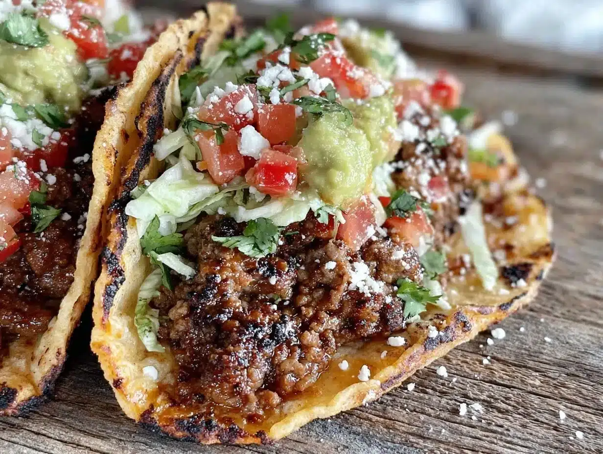 flavorful ground beef tacos preparation steps