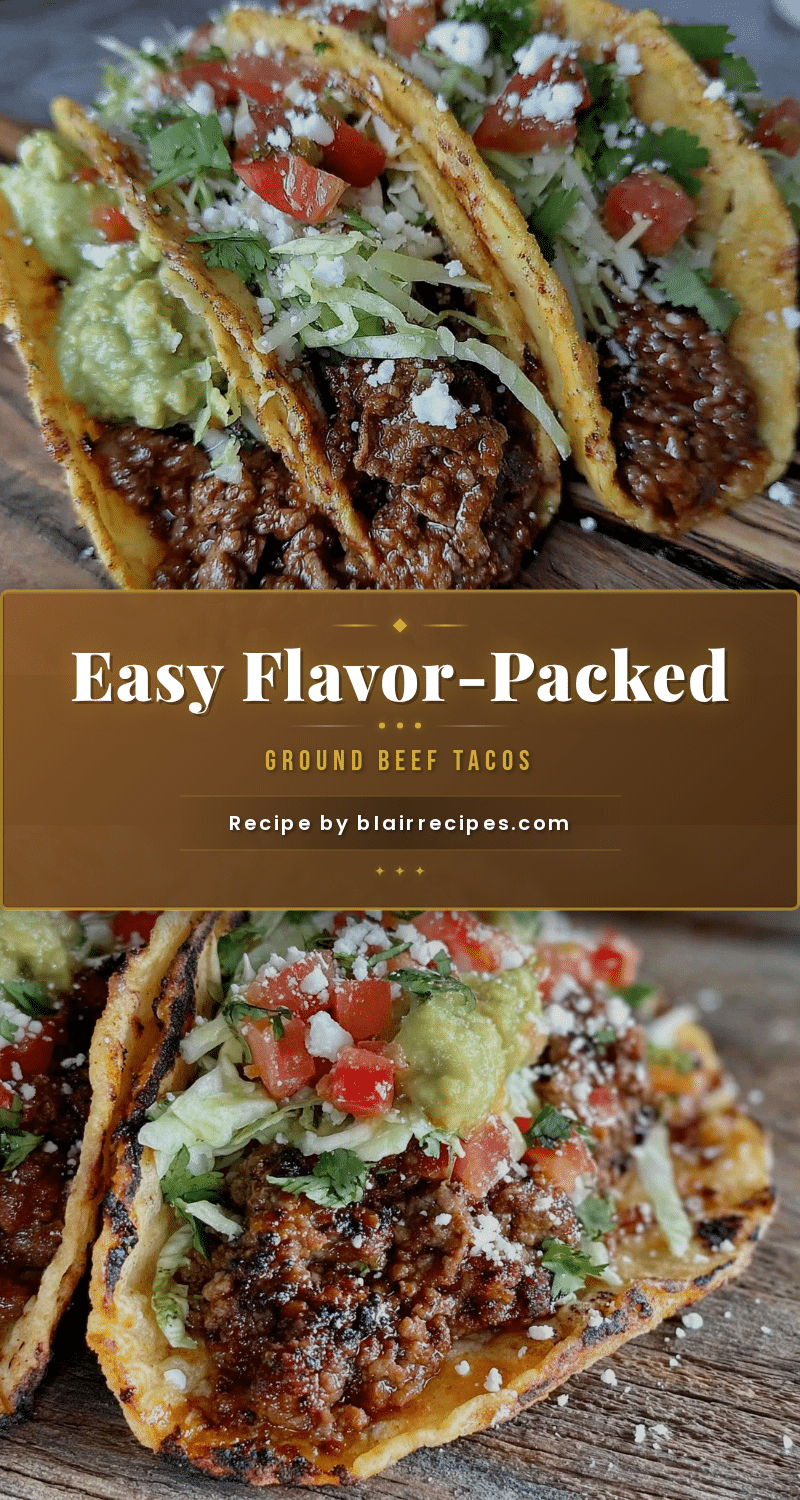 flavorful ground beef tacos recipe