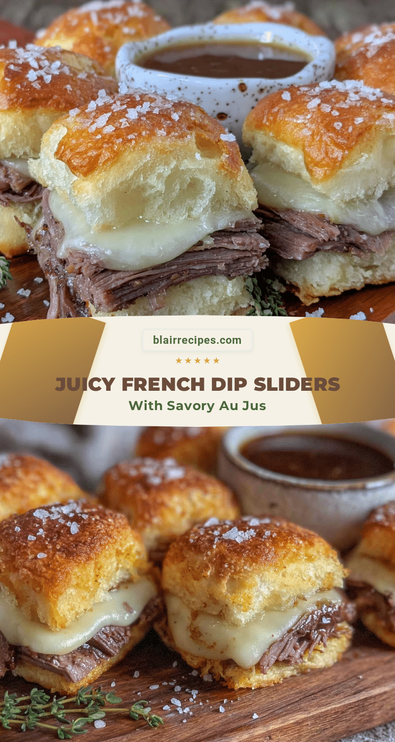 French Dip Sliders recipe