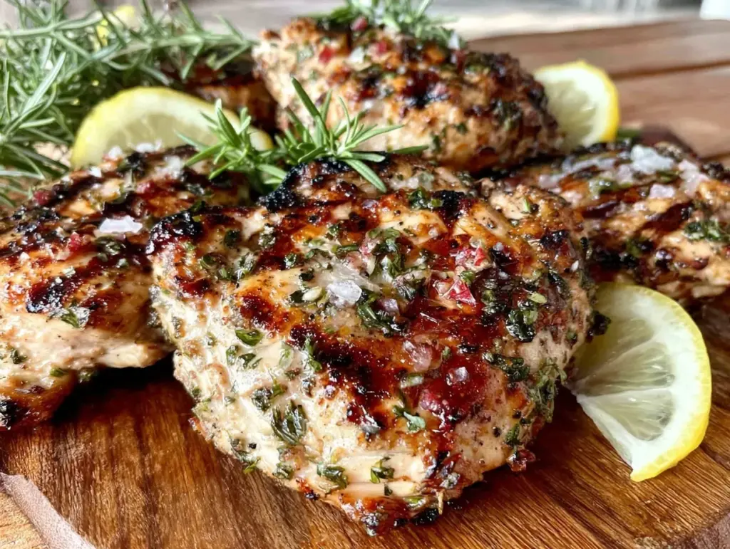 Fresh Lemon Herb Grilled Chicken - featured image