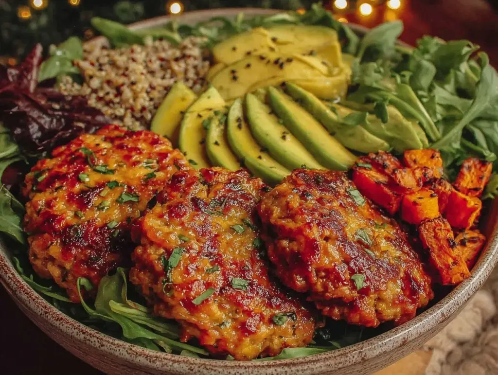 fresh turkey burger bowls - featured image