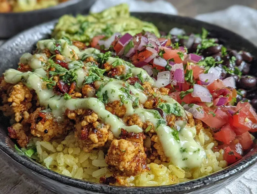 ground turkey taco meal prep - featured image