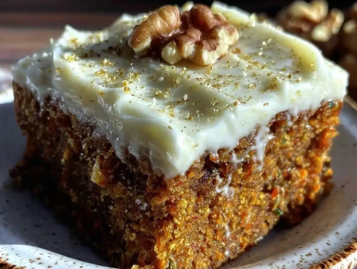 healthy carrot cake recipe preparation steps