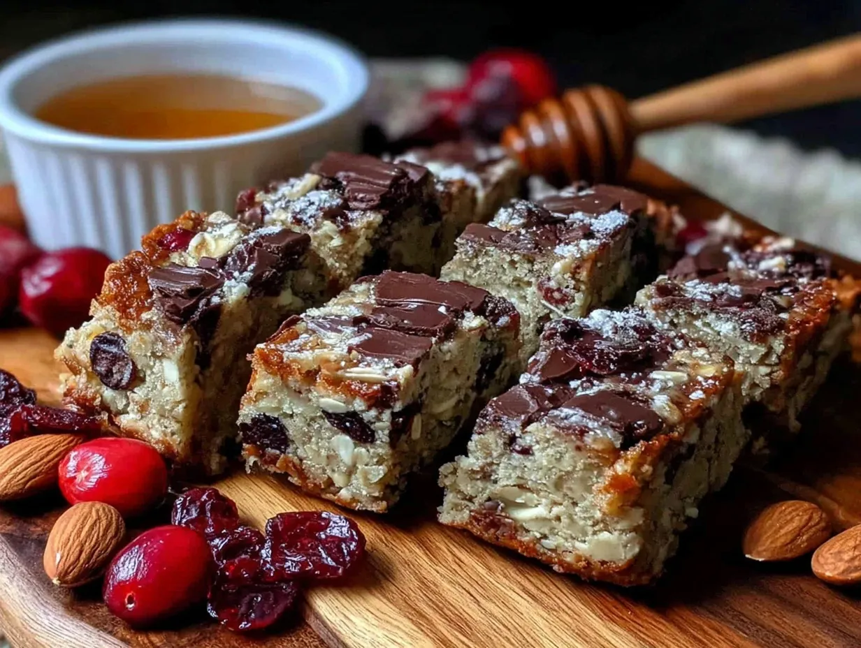 healthy homemade protein bars preparation steps