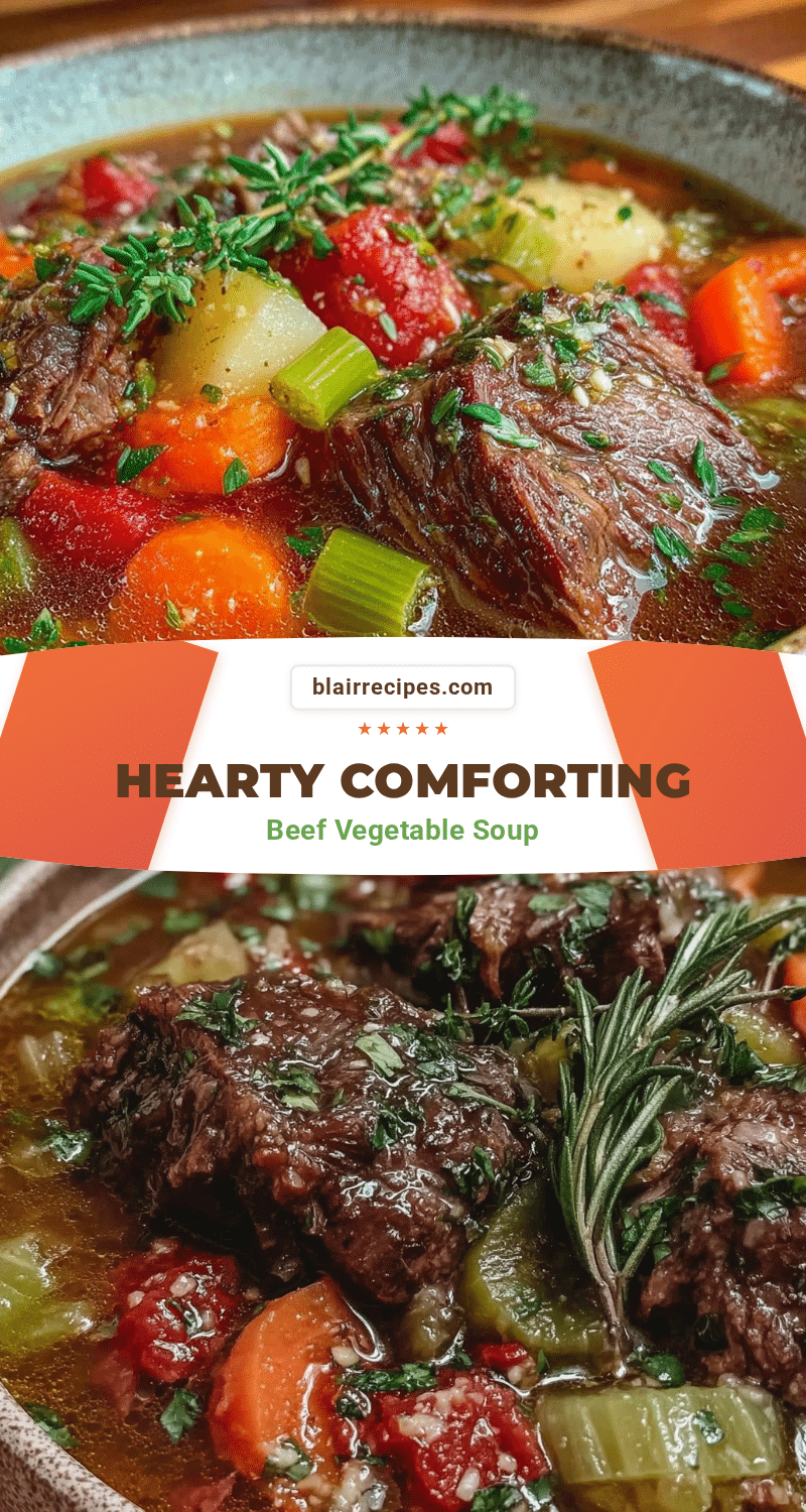 hearty beef vegetable soup recipe