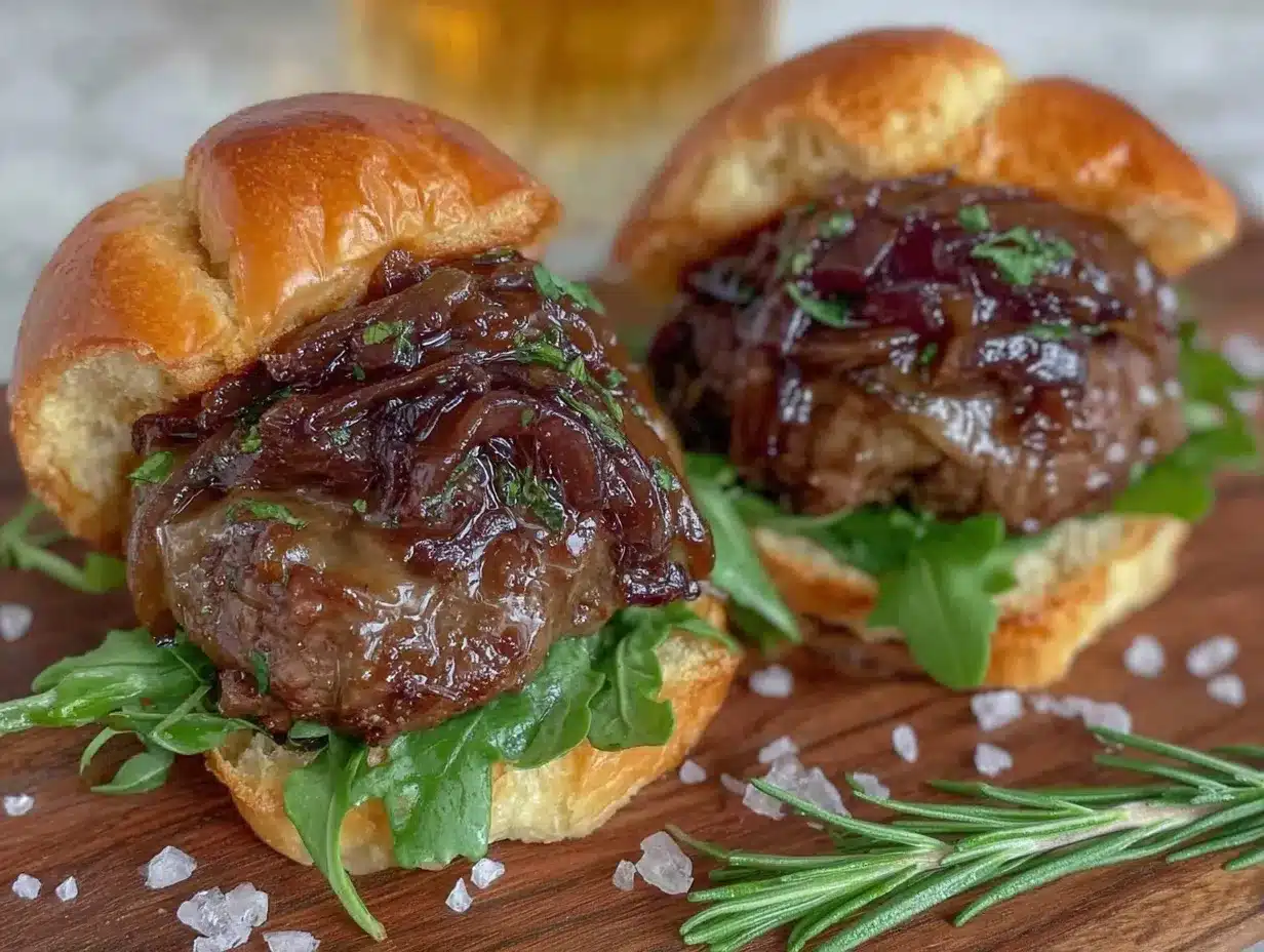 Irish beef sliders preparation steps